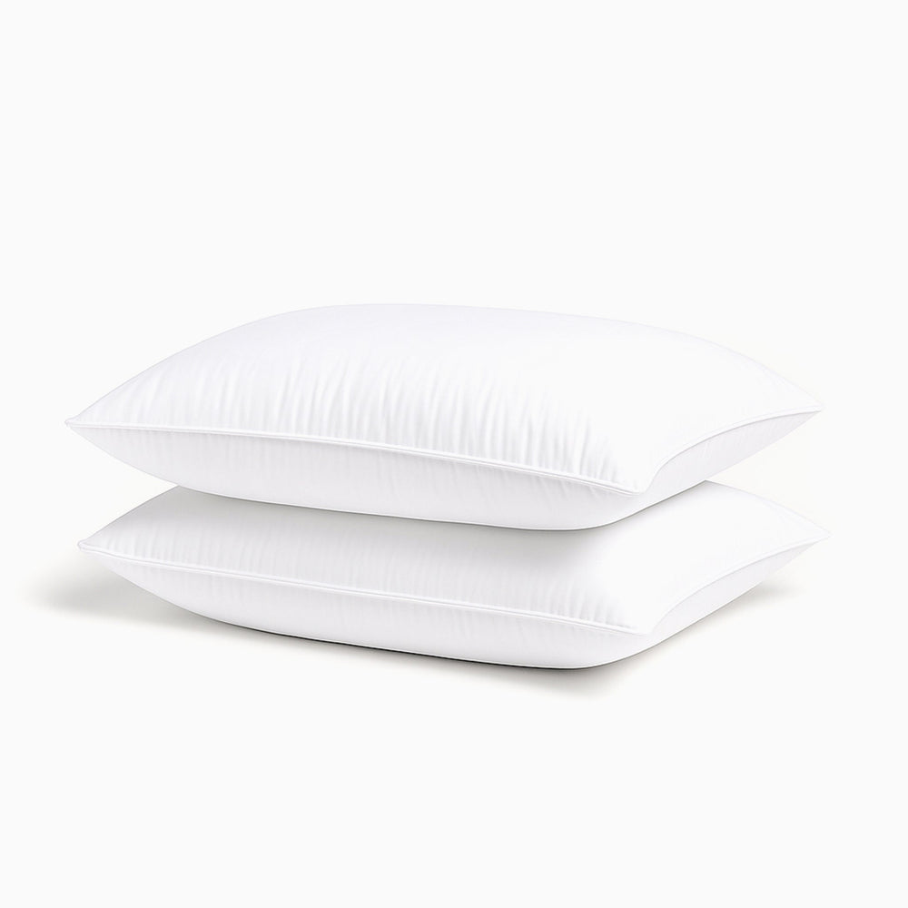 Jaspa Herington 2 Pack Low & Soft Pillows