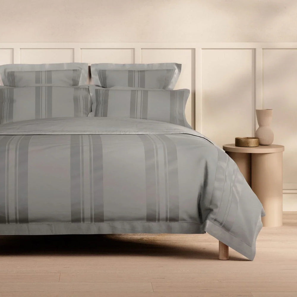 1200tc Millennia Bold Flint Standard Pillowcase Pair by Sheridan