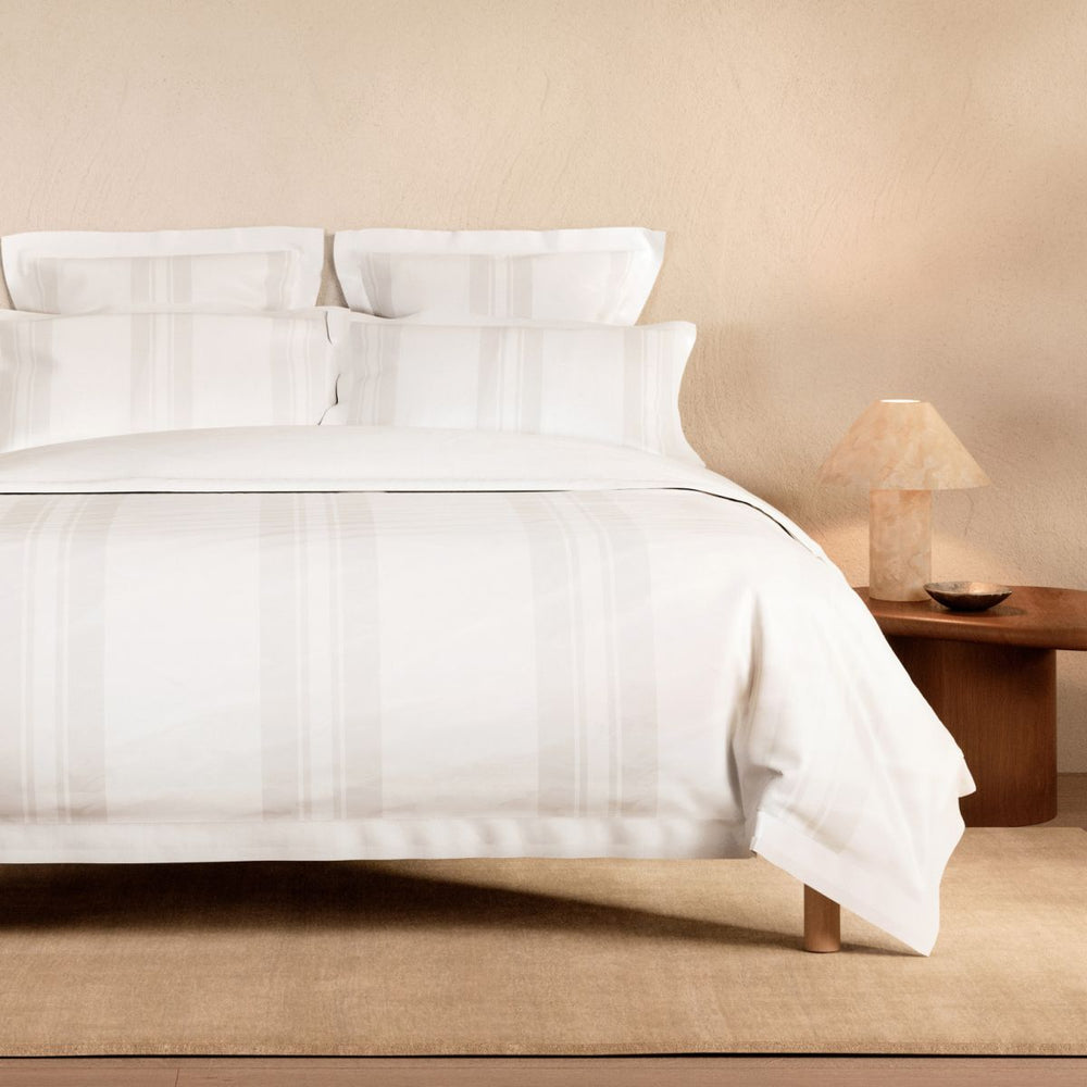 1200tc Millennia Bold Snow Tailored Pillowcase by Sheridan