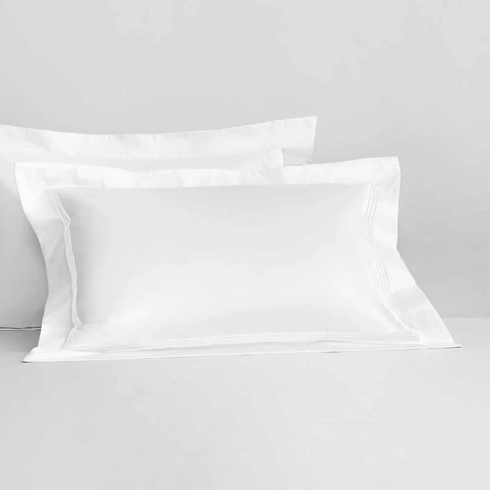 1200TC Palais White Tailored Pillowcase by Sheridan