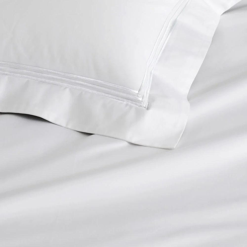 1200TC Palais White Tailored Pillowcase by Sheridan