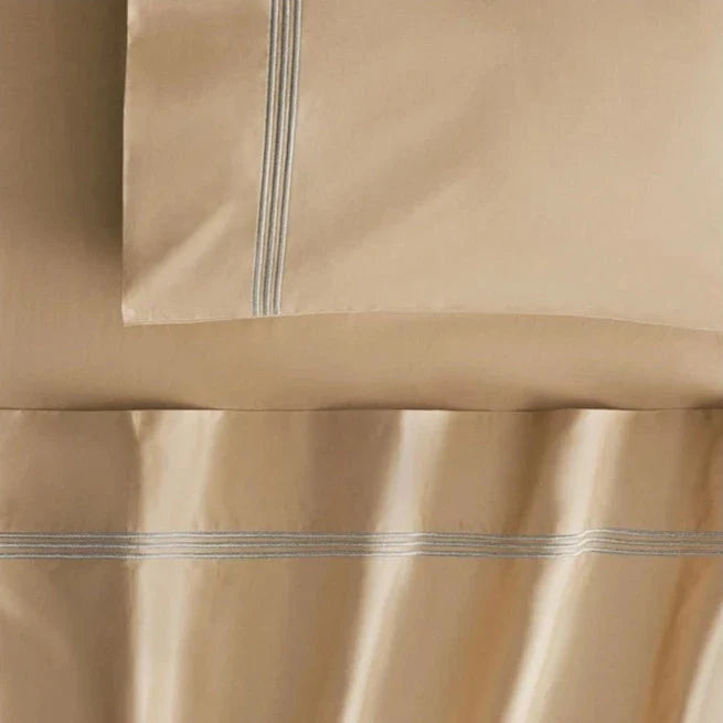 1200TC Palais Lux ALMOND Standard Pillowcase Pair by Sheridan
