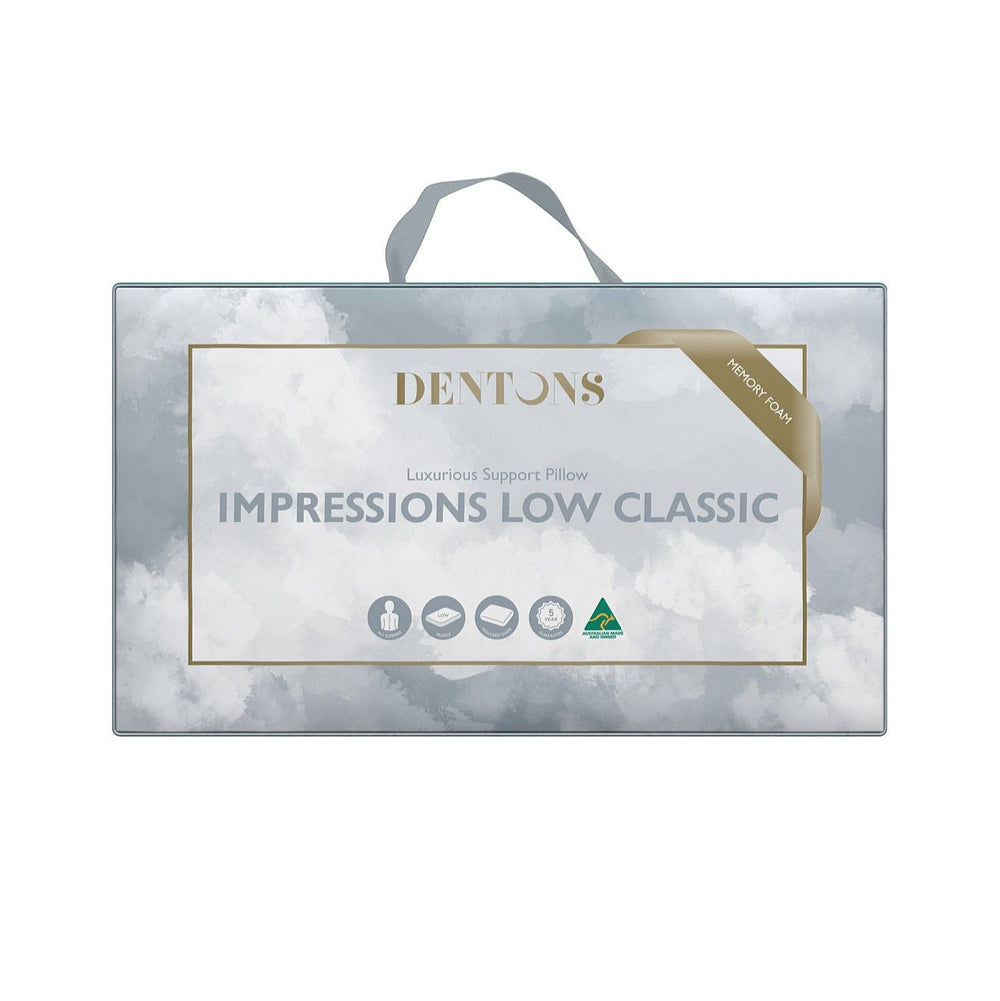 Dentons Impressions Low Classic Pillow