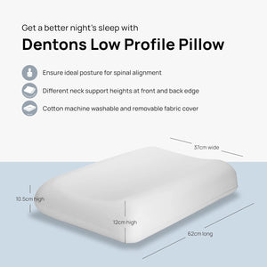 Dentons Low Profile Contoured Pillow