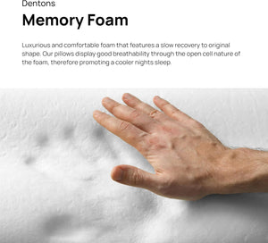 Dentons Impressions Low Classic Memory Foam Pillow