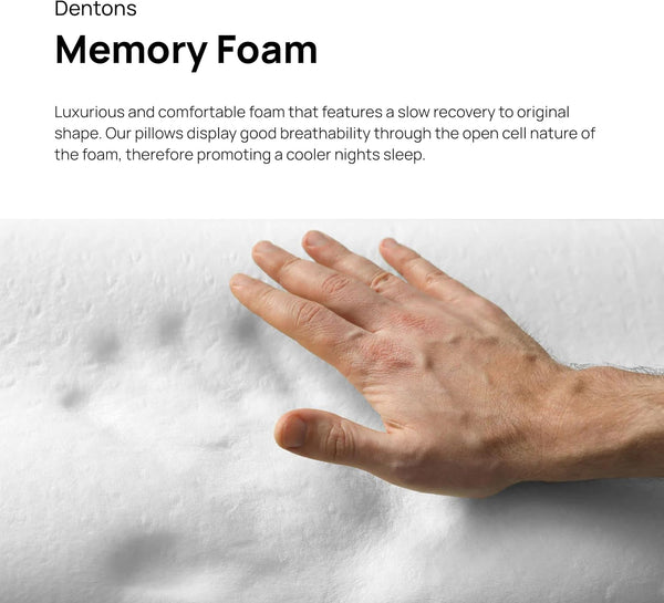 Dentons Impressions Low Classic Memory Foam Pillow