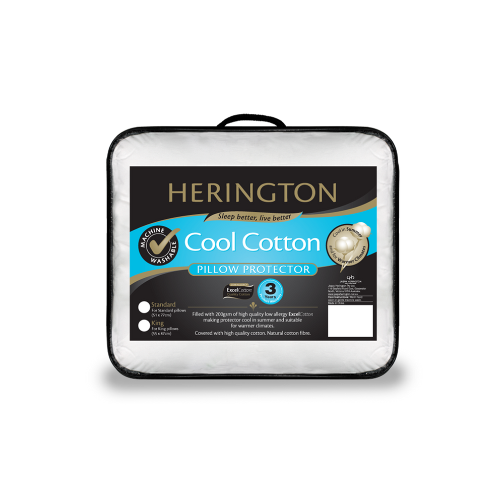 Jaspa Herington Cool Cotton Pillow Protector