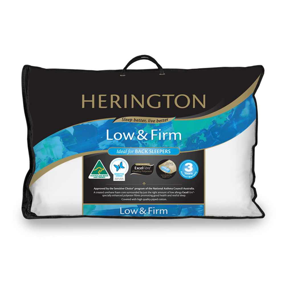 Jaspa Herington Low & Firm Non Gusseted Pillow
