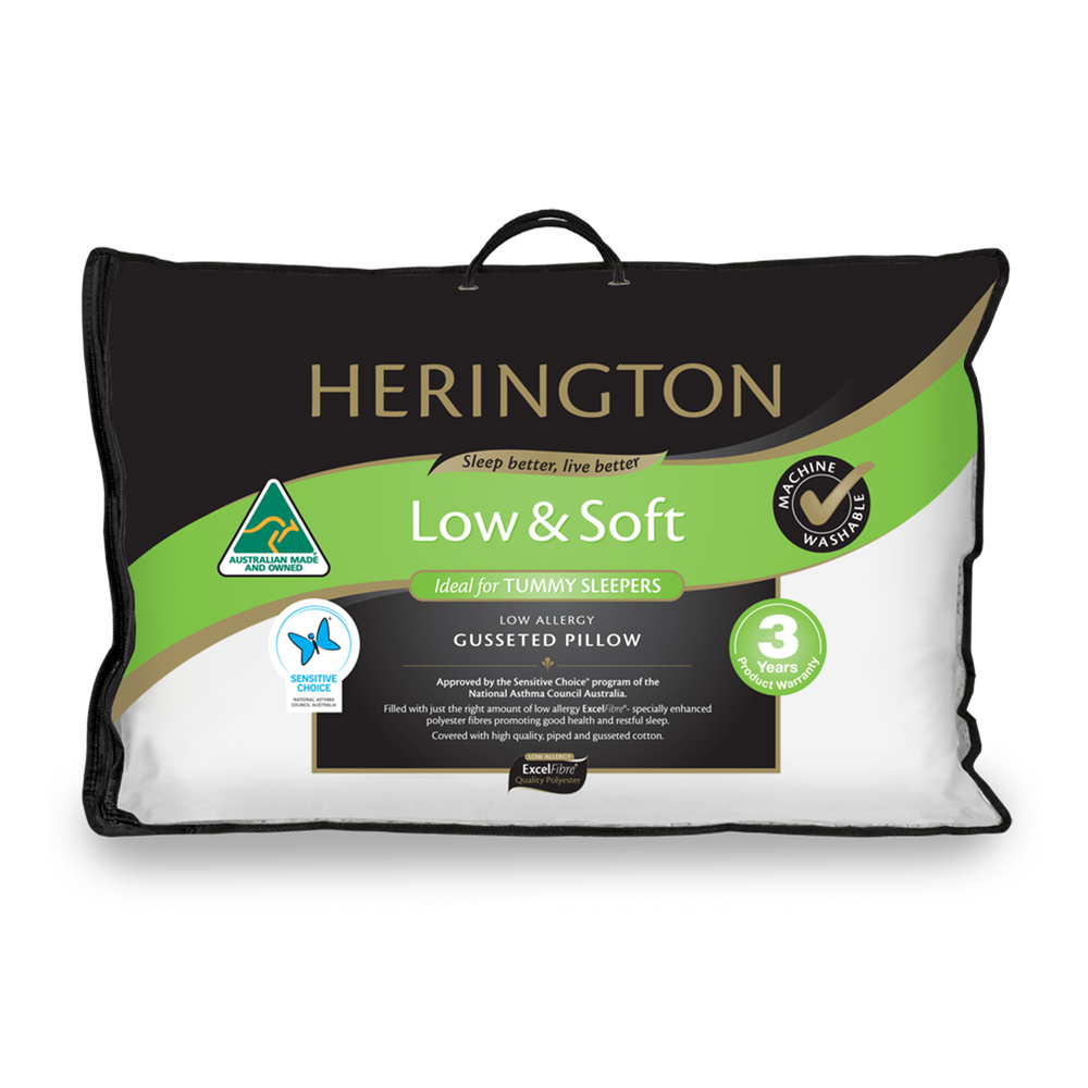 Jaspa Herington Low & Soft Gusseted Pillow