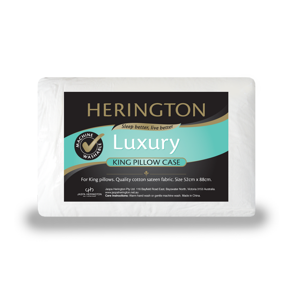 Jaspa Herington Luxury King Size Pillow Case