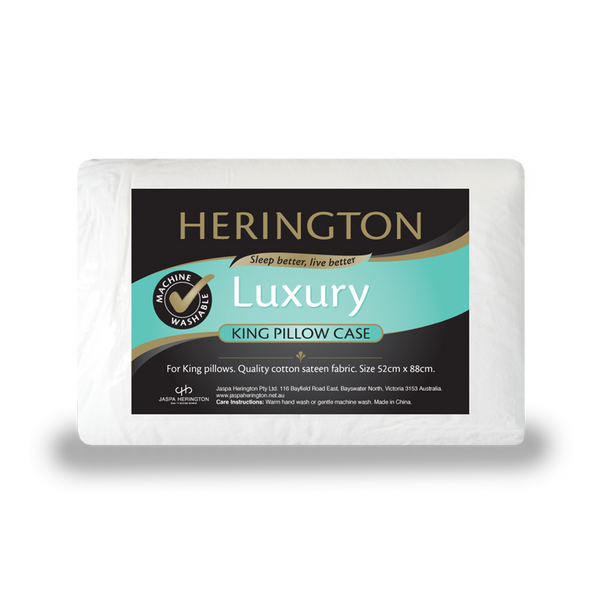 Jaspa Herington Luxury King Size Pillow Case