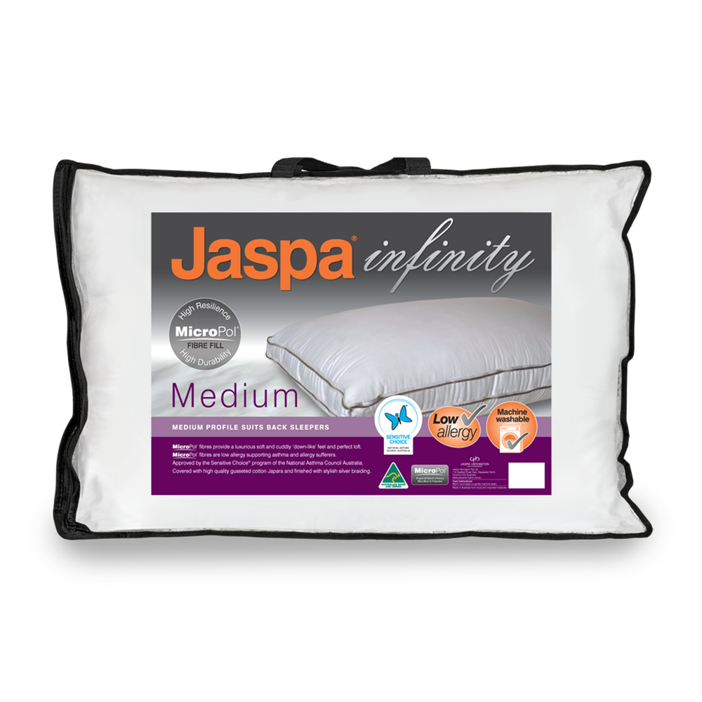 Jaspa Herington Infinity MicroPol Medium Pillow