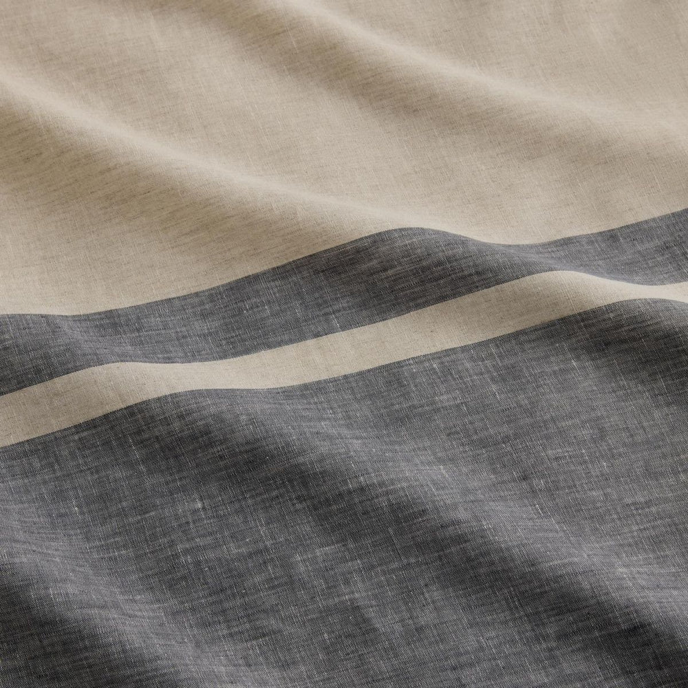 Abbotson Bloc Flax Linen Standard Pillowcase Pair by Sheridan