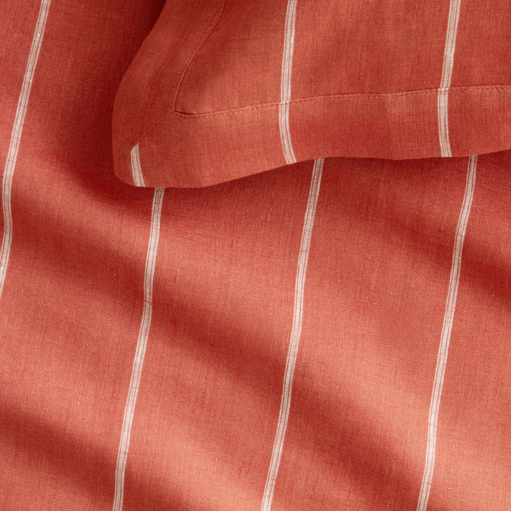 Abbotson Linen RELISH Stripe Tailored Pillowcase Pair by Sheridan