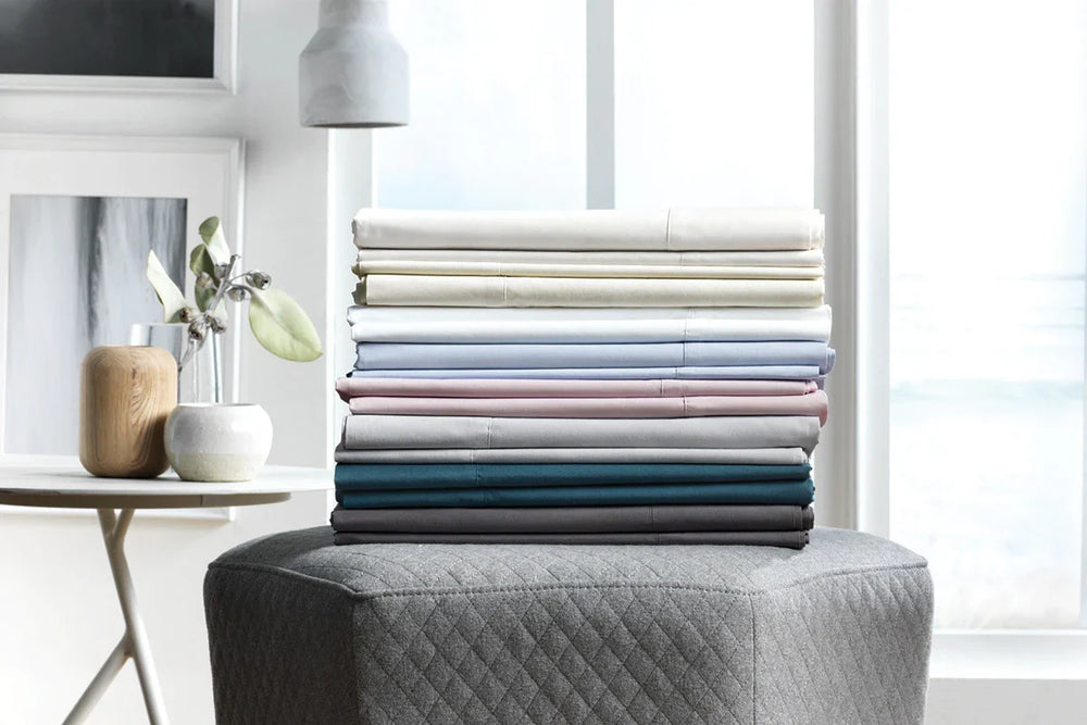 300TC Classic Percale European Pillowcase TWINE by Sheridan
