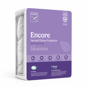 Encore Waterproof TENCEL® Pillow Protector by Flexi Pillow
