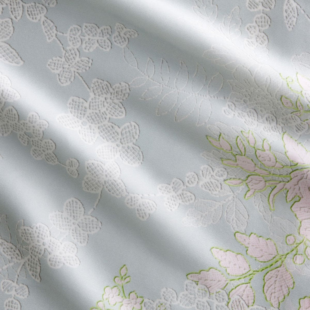 Lanham Pearl Grey LIMITED EDITION Tailored Silk Pillowcase by Sheridan