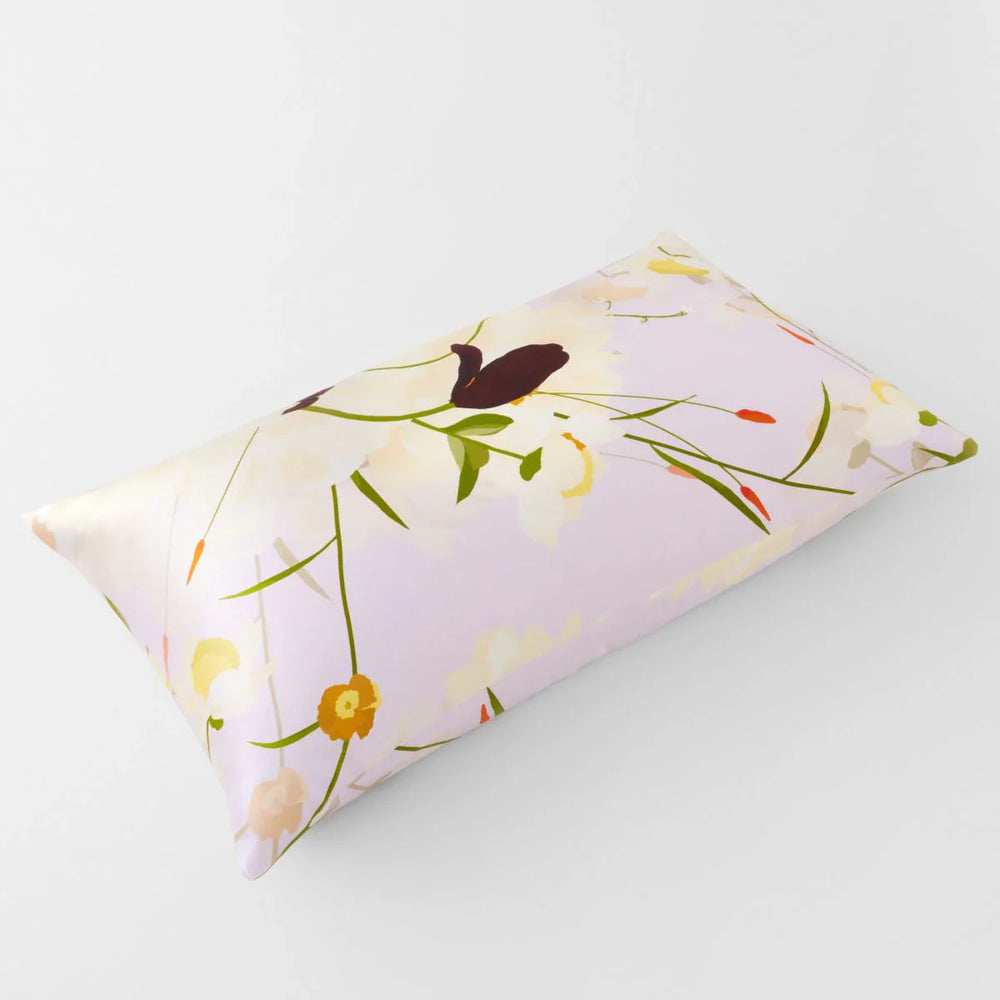 Lanham Lilac LIMITED EDITION Tailored Silk Pillowcase by Sheridan
