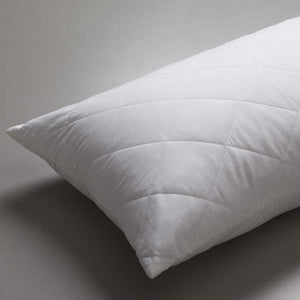Pure Cotton Quilted Pillow Protector by Logan & Mason