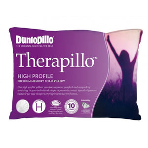Dunlopillo Therapillo Premium High Profile Memory Foam Pillow