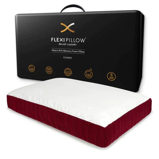 Relief Luxury Classic Memory Foam Pillow by Flexi Pillow