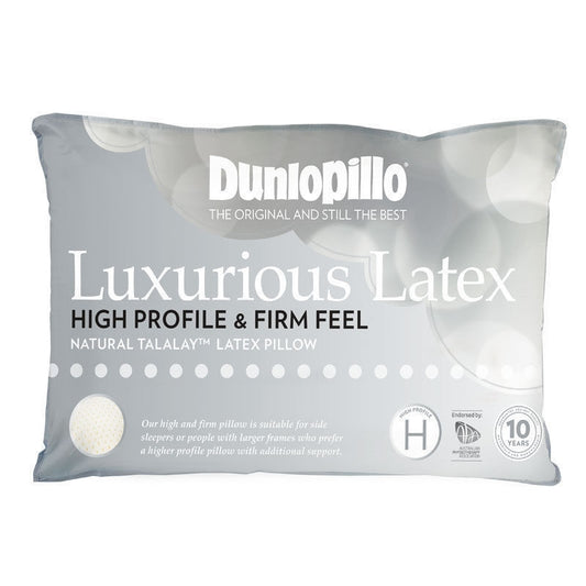 Dunlopillo Luxurious Latex High Profile & Firm Feel Pillow