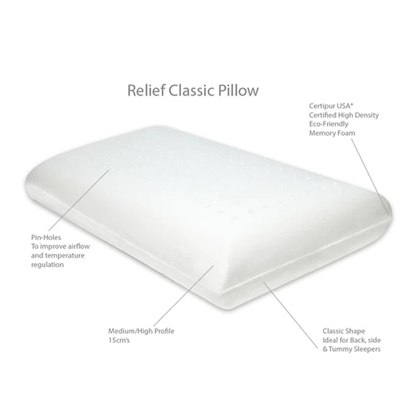 Relief Classic Pillow by Flexi Pillow