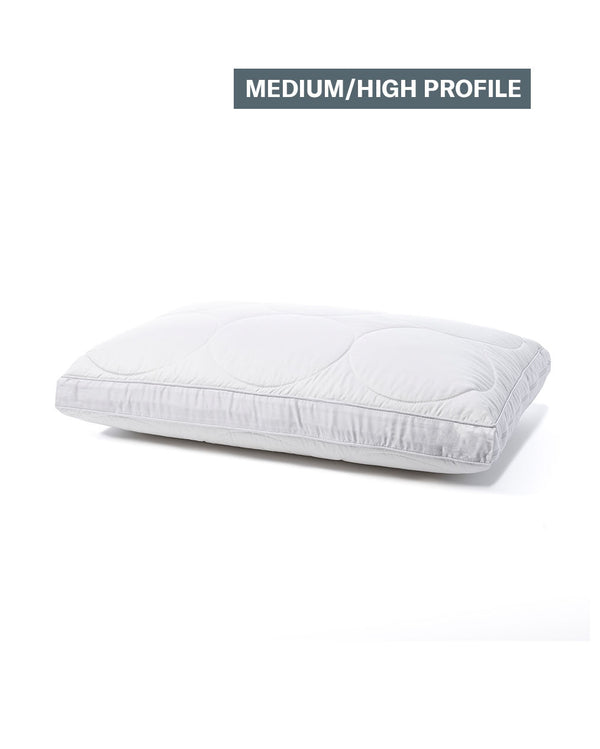 MiniJumbuk Breathe+ SUPPORT Wool Cotton Quilted Pillow