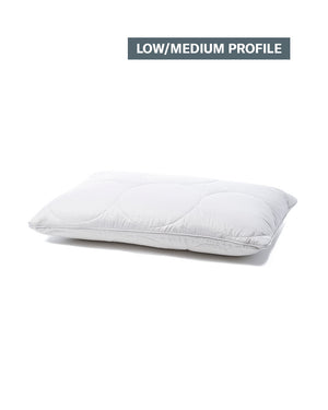 MiniJumbuk Breathe+ SUPPORT Wool Cotton Quilted Pillow
