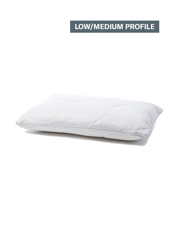 MiniJumbuk Breathe+ SUPPORT Wool Cotton Quilted Pillow