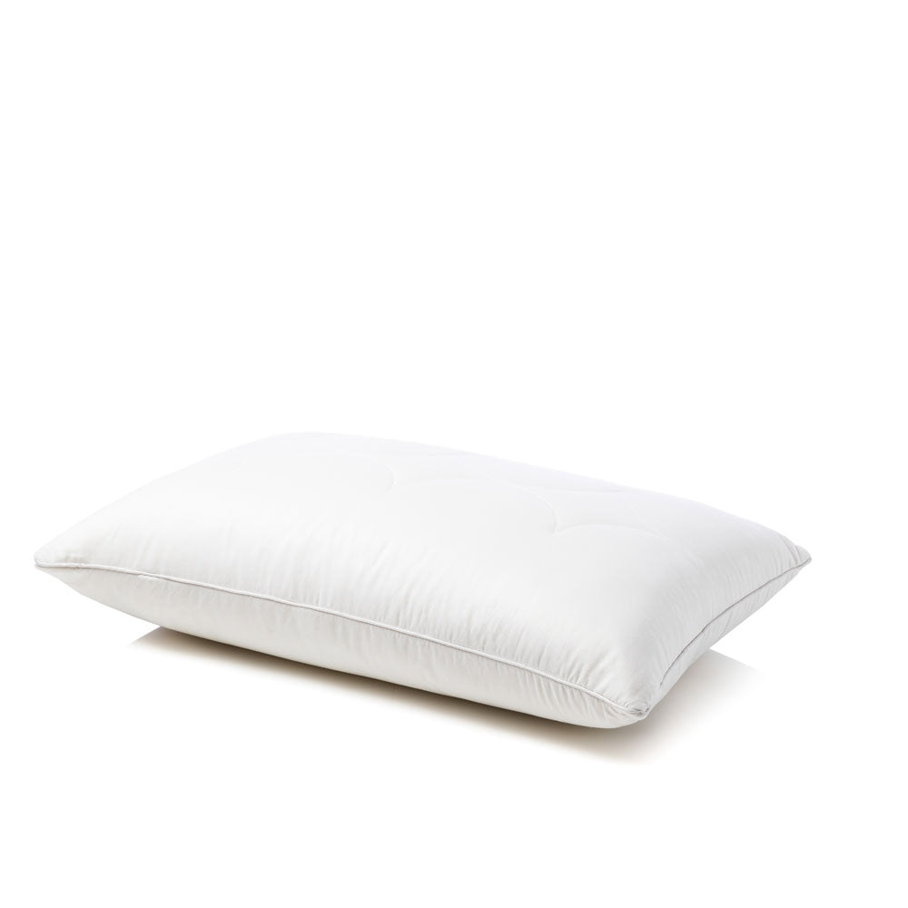 MiniJumbuk Breathe Wool Cotton Quilted Pillow LOW Profile