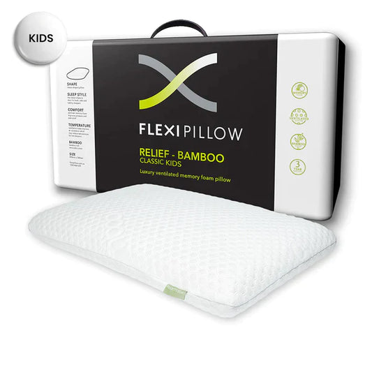 Classic Relief Kids Memory Foam Pillow by Flexi Pillow