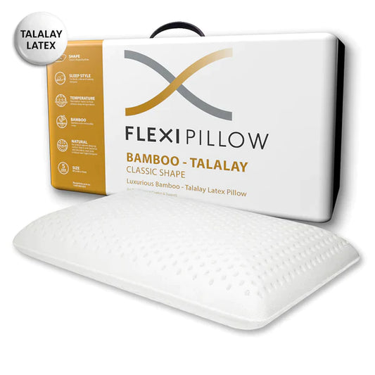 Bamboo Talalay Latex Classic Pillow by Flexi Pillow